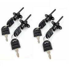 TBWHL 4 Pcs - Zinc Alloy Drawer Lock with Keys, Desk Locks File Cabinet Lock ...