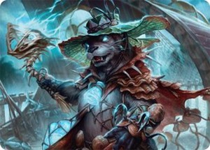 Tempest Angler Art Card 30/54 - Bloomburrow Art Series