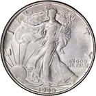 1945 50c Walking Liberty Half Dollar ~ Uncirculated