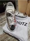 Schutz S Raver Silver Metallic Sparkle Sneakers Lady's US 7.5 — photo 3