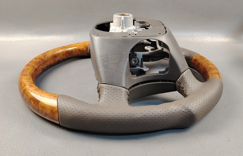 TOYOTA Land Cruiser 100 4RUNNER GX470 LX470 BEIGE MULTIMEDIA STEERING WHEEL - Foto 20 di 22