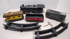 Vintage Marx Lines Tin Wind-up Train Set Union Pacific Pressed Metal Key