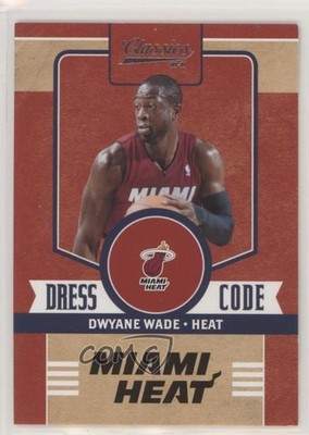 2010-11 Panini Classics Dress Code Silver 43/250 Dwyane Wade #20 HOF 0f4i