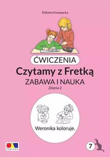 Ćwiczenia. Czytamy z Fretką cz.7 Zdania 2 KOMLOGO