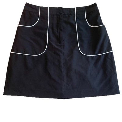 Izod Xtra Dry Black Skort Womens 4 Golf Athletic Tennis Pickleball