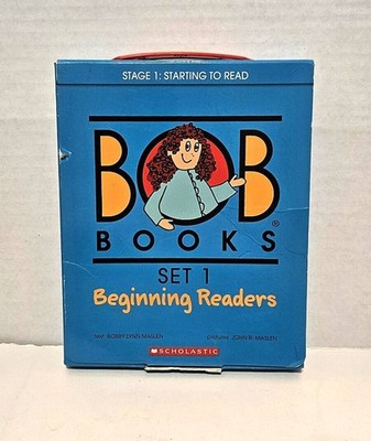 Bob Books Set 1 Beginning Readers Box Set Bobby Lynn Maslen No Teacher Guide