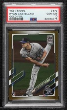 2021 Topps Gold Foil Ryan Castellani #177 PSA 10 GEM MT 0h2x