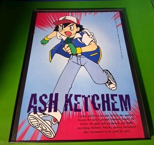 Ash Ketchum Poster | eBay