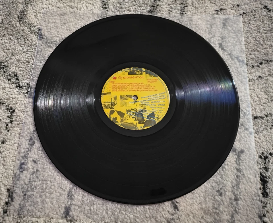 Midnight Oil- 10,9,8,7,6,5,4,3,2,1 VINYL LP, Gatefold (1982) AU Orig. Press NM - Image 4 of 4