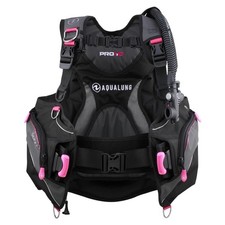 Aqua Lung Pro HD BCD - Femme - Noir/Rose - Moyen-Grand