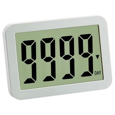 Digital 9999-Days Countdown Timer for Retirement Vacation Exam Wedding Study
