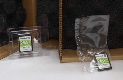 Lot of 2 Kingston SDS2/256GB Canvas Select Plus 100MB/s Memory Card for Camera