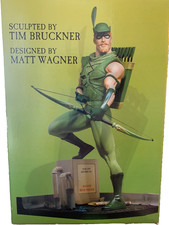 "Estatua pintada a mano de porcelana fundida en frío Green Arrow 11"" # 0372/2200 DC Direct"