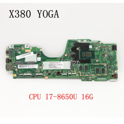 Dell XPS 13 9370 Motherboard i7-8550U 16GB 0W970W LA-E671P