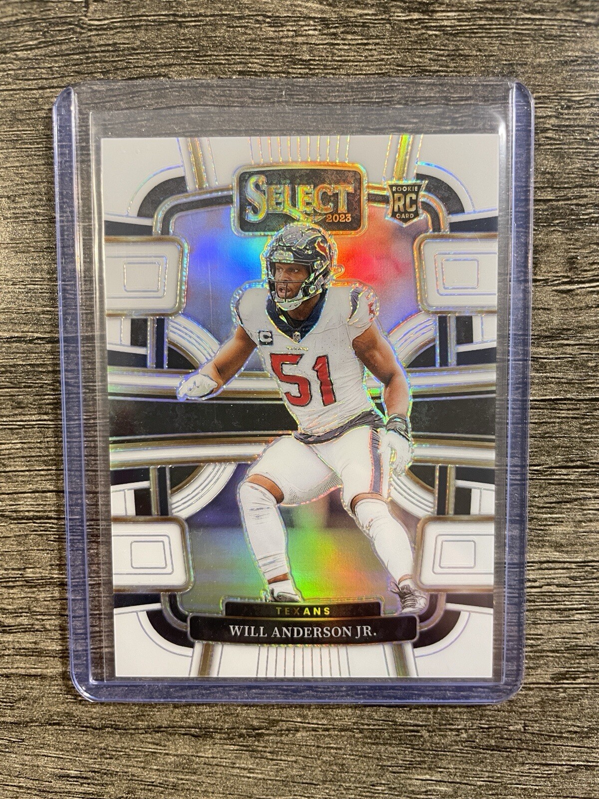 2023 Panini Select CONCOURSE White Prizm #’d 20/35 Will Anderson Jr. RC Texans