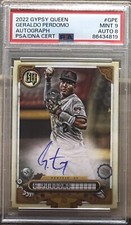 2022 Topps Gypsy Queen Geraldo Perdomo #GQA-GPE POP 1 Auto PSA 9 Auto 8