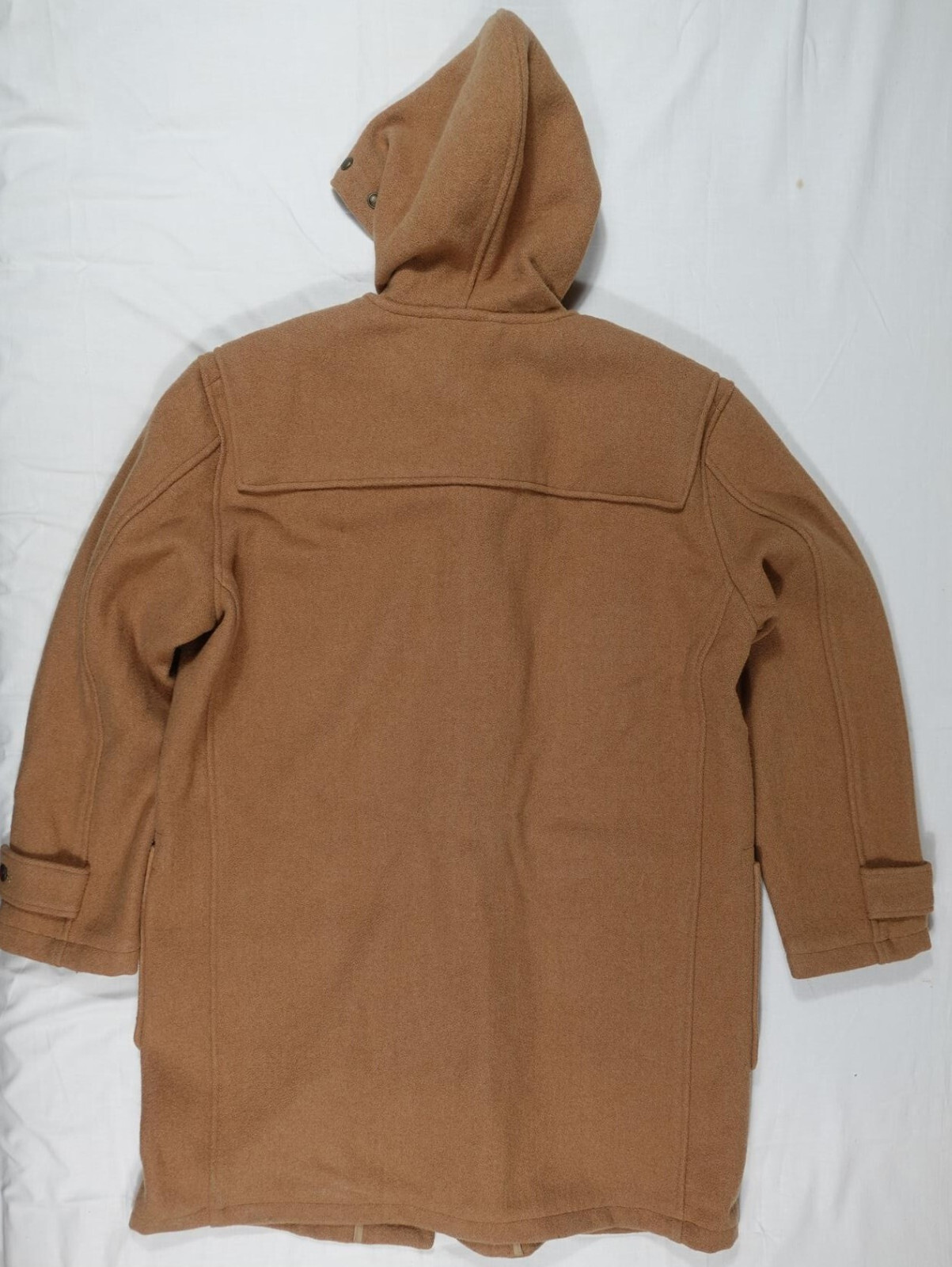 Polo Ralph Lauren Duffel Coat Jacket Twill Hooded Camel Wool Toggle NWT S XL XXL image 3