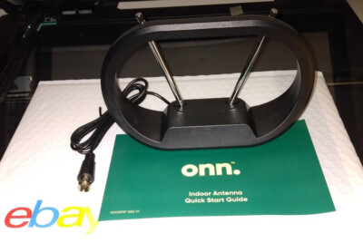 Watch ONN Indoor Loop Over The Air (OTA) HDTV Antenna - 30 Mile Reception Range