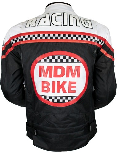 Textil Motorrad Jacke mit Protektoren Winddicht und Wasser abweisend Biker - Bild 29 von 30