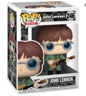 Funko Pop Rocks John Lennon #246 In Protector
