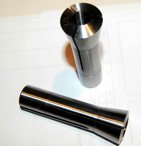 19 Pcs. 2mm-20 mm x1mm R8 Precision Metric Round Spring Collet Set-0.0004" TIR - Bild 8 von 11