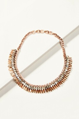 Stella Dot Pegasus Crystal Statement Necklace Brand New In