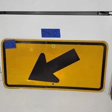 Authentic Road Traffic Street Sign (ARROW) 12"X24" FREE SHIPPING 12-76