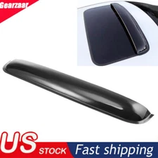 42.5" Sun/Moon Roof Window Sunroof Moonroof Visor Shade Guard Deflector Black 3P