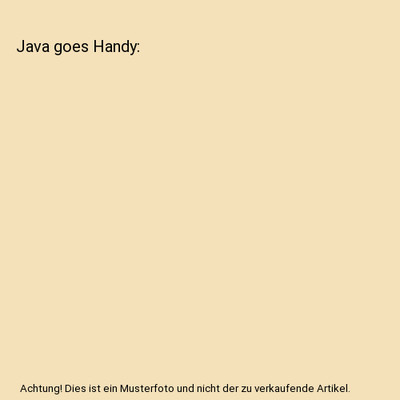 Java goes Handy, Burbiel, Herbert
