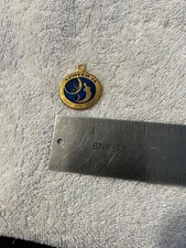 Vintage Apollo 14 Spacecraft 1971 Round Pendant -