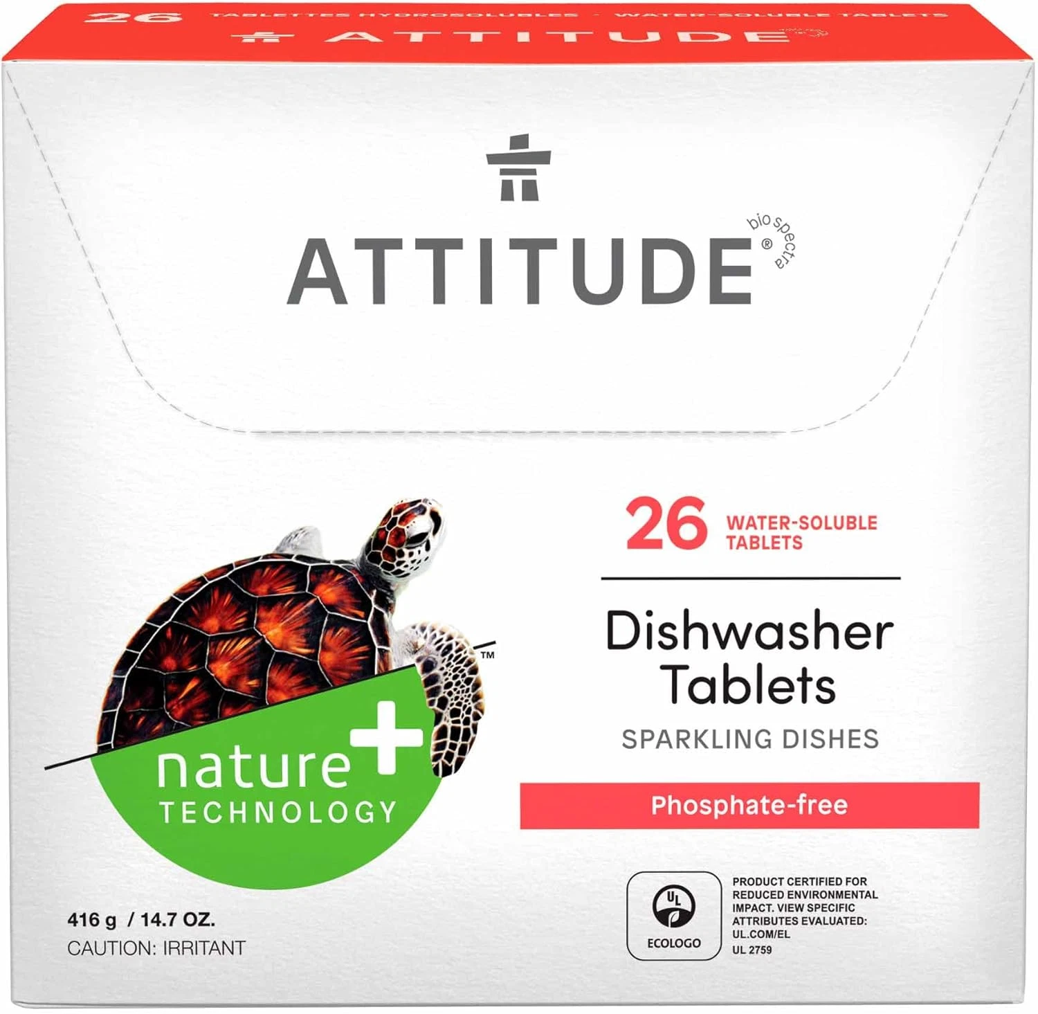 ATTITUDE Bio Spectra Dishwasher Pods