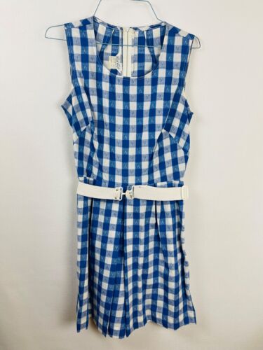 Vintage Odzież damska PARK EAST by SWIRL Liberty Bell Sukienka/szorty w kratkę - Zdjęcie 1 z 6