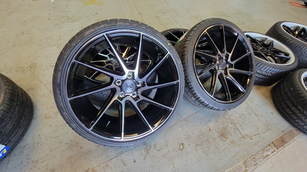 20 INCH 20X8.5 20X10 SAVINI BM15 RIM BP:5X114.3 TIRE:245/35ZR20