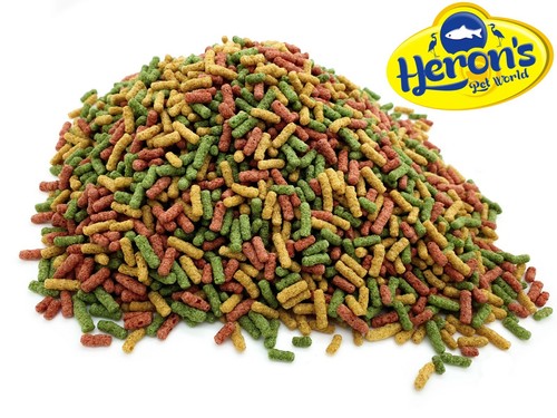 HERONS Pond Food KOI CARP STURGEON Pellets Flakes Sticks Treats PREMIUM FEED - Picture 12 of 51