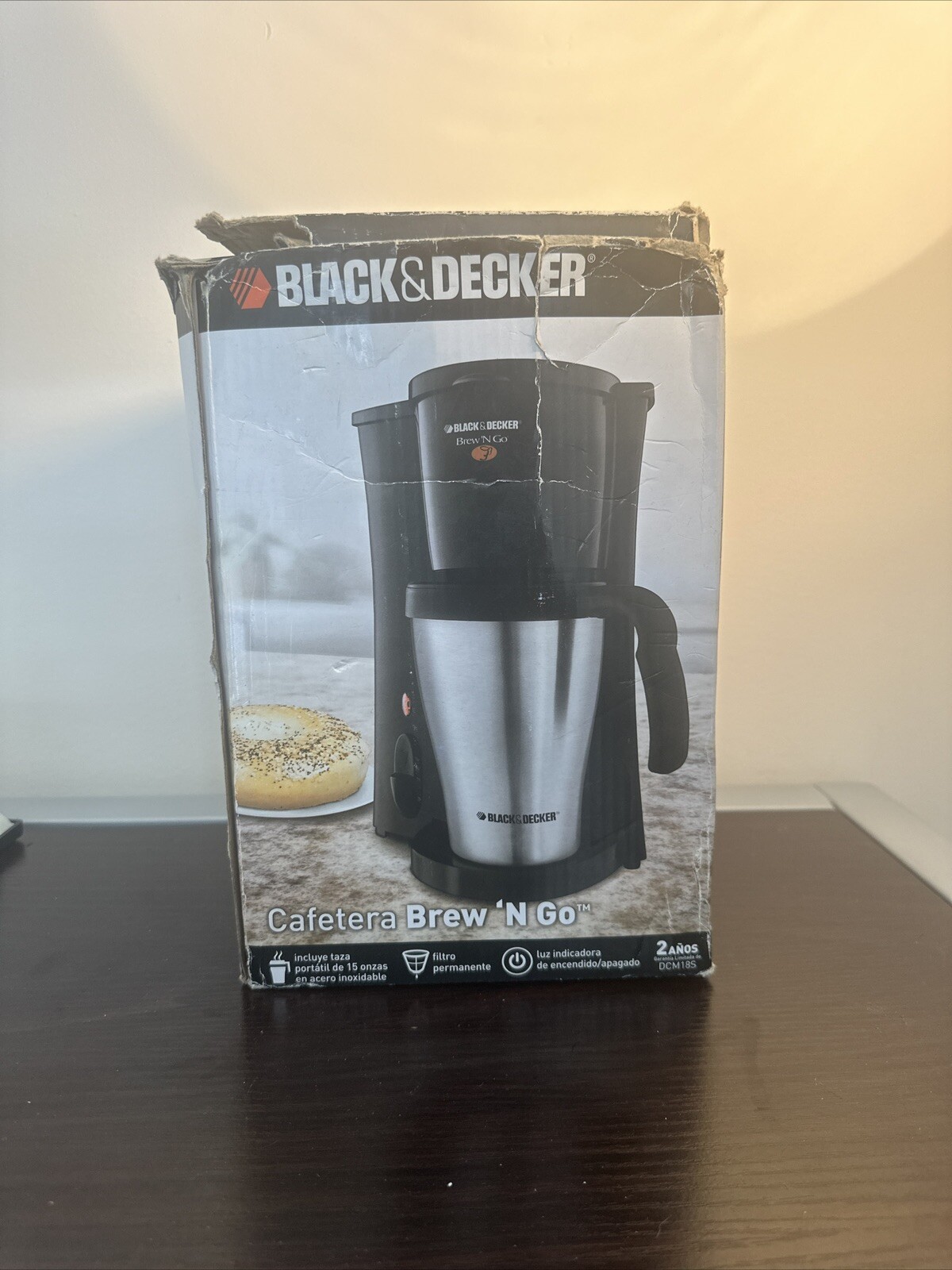 Black and Decker brew 'N Go coffee Maker DCM18. Please read. eBay