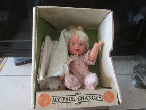 1965 Mattel Cheerful Tearful Baby Doll - In Original Box - Picture 6 of 9