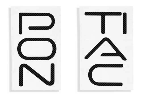 Rear Bumper Inlay Decals - 2004-2008 Pontiac Grand Prix - Picture 71 of 72