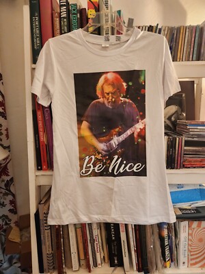 NWT 'Be Nice' Jerry Garcia T-shirt Tee Grateful Dead Size Small
