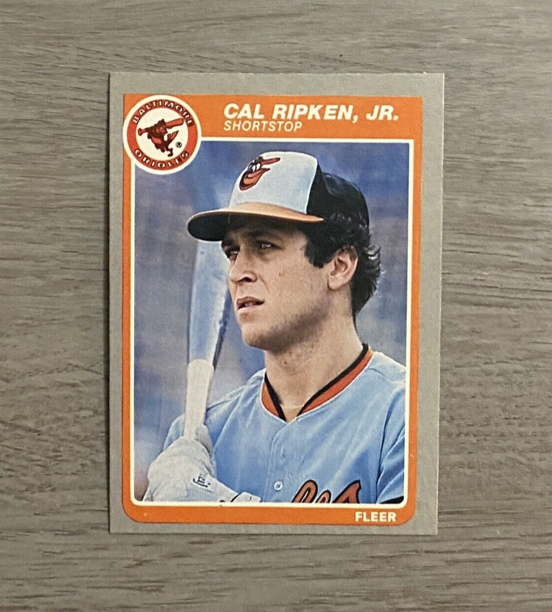 1985 MLB Fleer Baseball | Cal Ripken Jr. | #187 | Baltimore Orioles