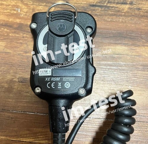 USED Motorola NNTN8203ABLK XE RSM Two Way Radio Speaker Microphone#im - Zdjęcie 3 z 7