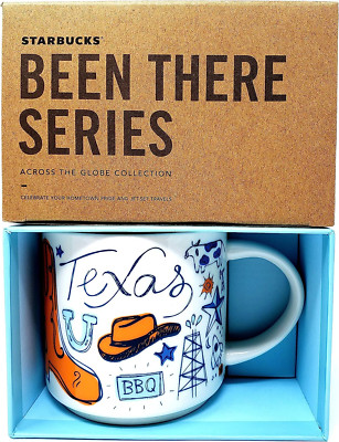 Texas Coffee Mug, Been There Series across the Globe Collection, 14 Ounces