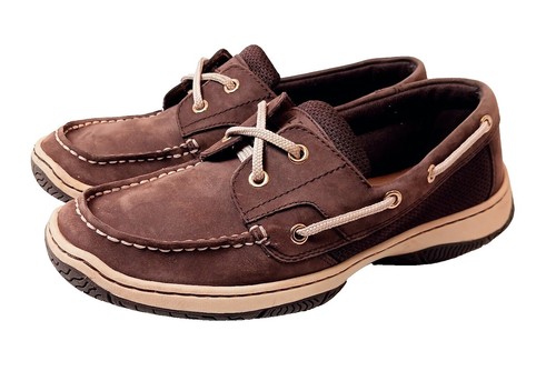 Tommy Hilfiger Mens Chukka Lug Trail Boots Size 8 M Tan Leather Logo Lace Up Y2K Tommy Hilfiger Mens Chukka Lug Trail Boots Size 8 M Tan  main image 4