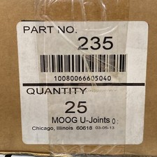 NEW CASE 25-MOOG 235 U-JOINTS Steering And Suepsnsion MADE IN USA FREE SHIPPING