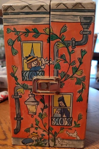 Vintage Eden Toys Madeline & Pepito Doll House Carry Case Wardrobe 2 Dolls 1999 - Picture 6 of 23