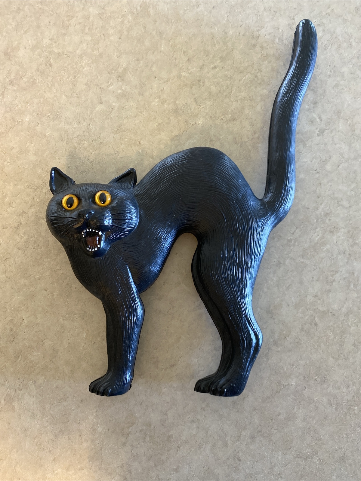 Vintage 1992 Don Featherstone Black Cat Blow Mold Union Products