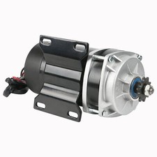 MY1120ZXF 600w 48V Brush Motor 420 Sprocket Electric Tricycle Mini Go Kart Quad