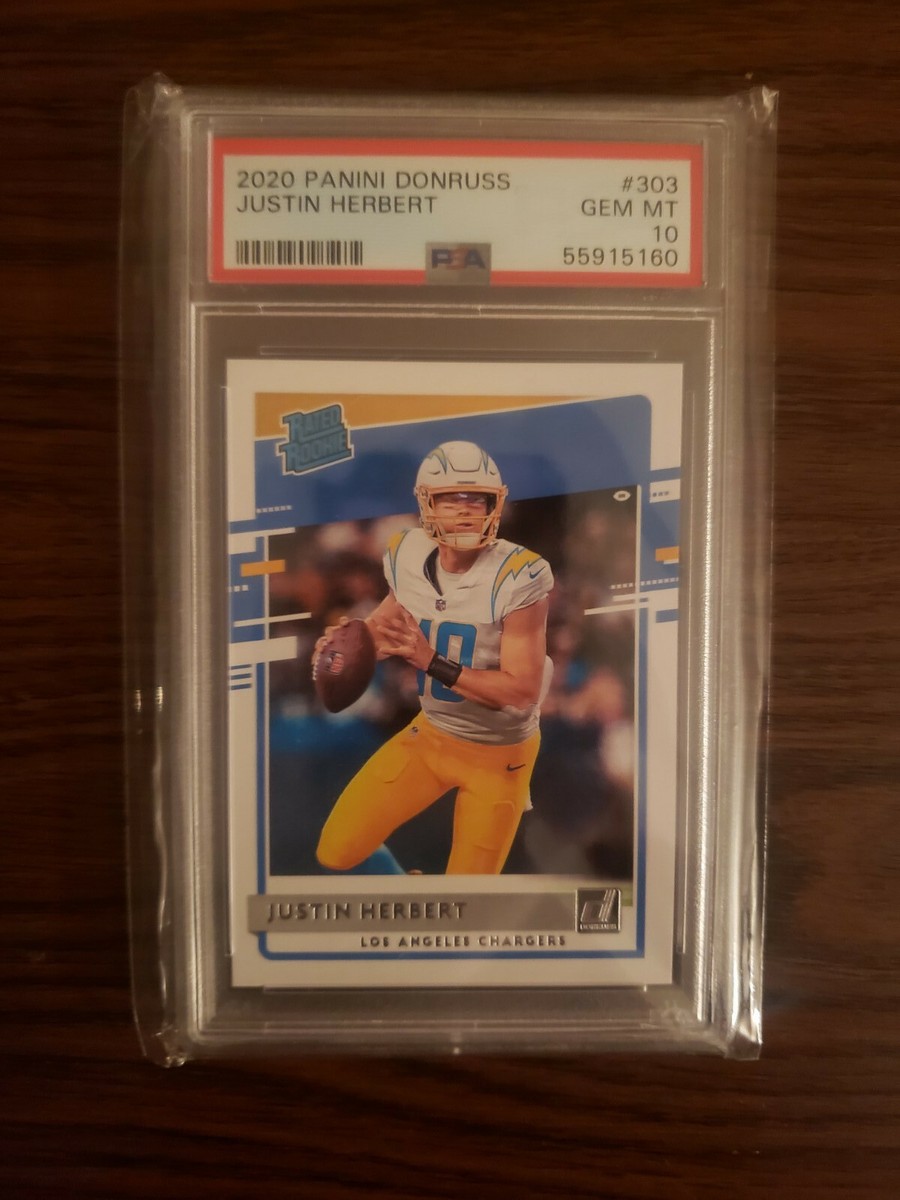 justin herbert graded rookie cards Amazon.com: 2020 Panini Prizm Draft #102 Justin Herbert RC Rookie GMA Graded  (GEM MINT 10) NFL Football Card Los Angeles Chargers : Collectibles & Fine  Art