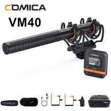 Comica CVM-VM40 2.4G Wireless Super Cardioid Condenser Video Shotgun Microphone