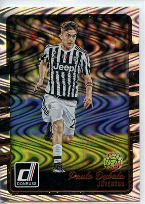 2016-17 Donruss Soccer SWIRLORAMA Parallel #116 Paulo Dybala 