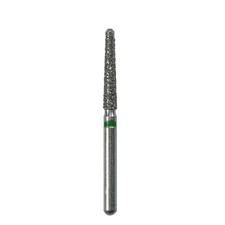 A2 Diamo 850-016C-FG Coarse Grit Round End Taper Diamond Burs 25 Pk